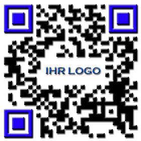 QR-Code mit komplettem Logo